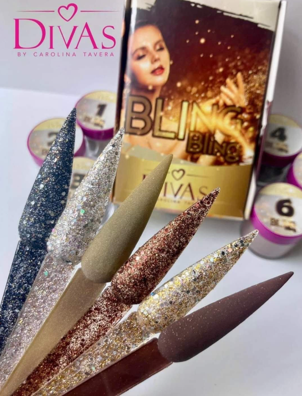 COLECCION ACRILICOS BLING DIVAS